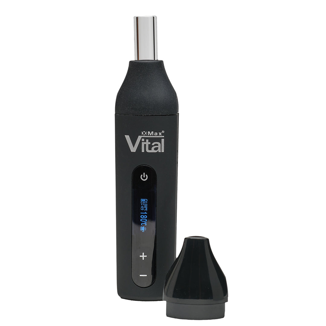 XMax Vital Dry Herb Vaporiser With Free Glass Mouthpiece